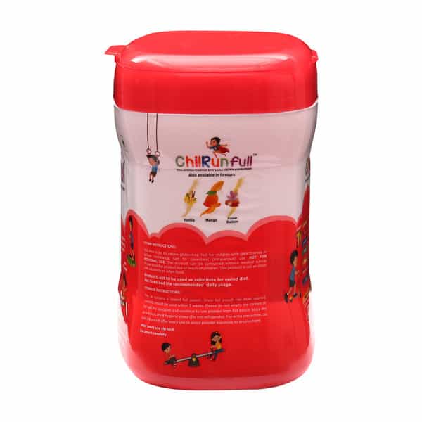 Chilrunfull Chocolate Flavour Total Nutrition To Support Childs Growth & Devlopment Jar Of 200Gm
