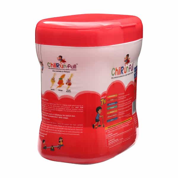 Chilrunfull Chocolate Flavour Total Nutrition To Support Childs Growth & Devlopment Jar Of 200Gm