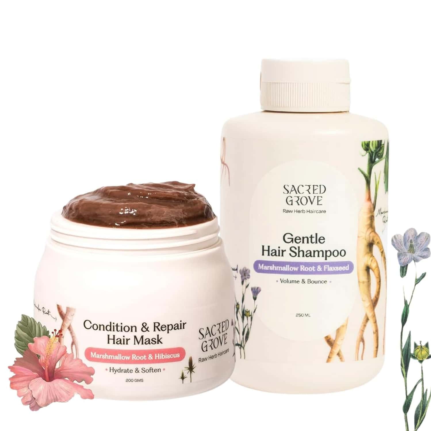 Sacred Grove Marshmallow Root Deep Conditioning Combo