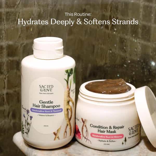 Sacred Grove Marshmallow Root Deep Conditioning Combo
