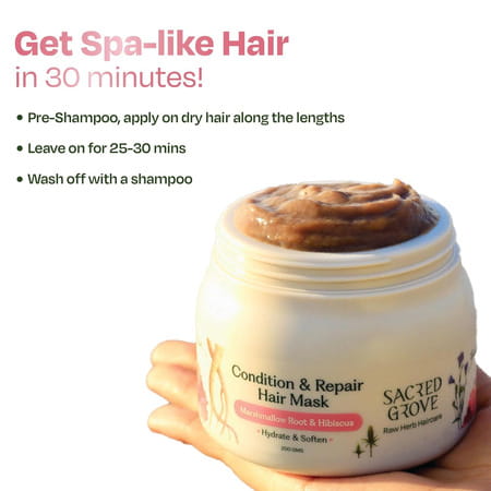 Sacred Grove Marshmallow Root Deep Conditioning Combo