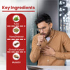 Baidyanath Kasamrit Sugar Free | Herbal Cough Syrup With Tulsi Mulethi Pippal & 9 Herbs - 100Ml