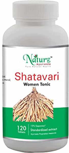 Naturz Ayurveda Shatavari 120 Tablets (Pack Of 5)