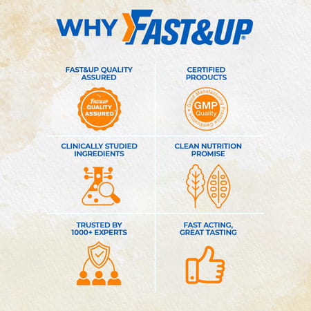 Fast&Up Sports Collagen Protein | 7g Type 1 Marine Collagen Peptides (25 Servings)