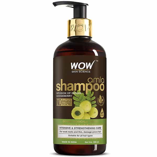 Wow Skin Science Amla Shampoo For Weak Hair - 300Ml