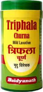Baidyanath Asli Ayurved Triphala Churna 100 Gms (pack Of 3) Natural Laxative For Constipation