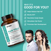 Nirvasa Hair Vitals Dht Blocker With Biotin | Hair Vitamins Tablets For Men & Women (60 Tablets)