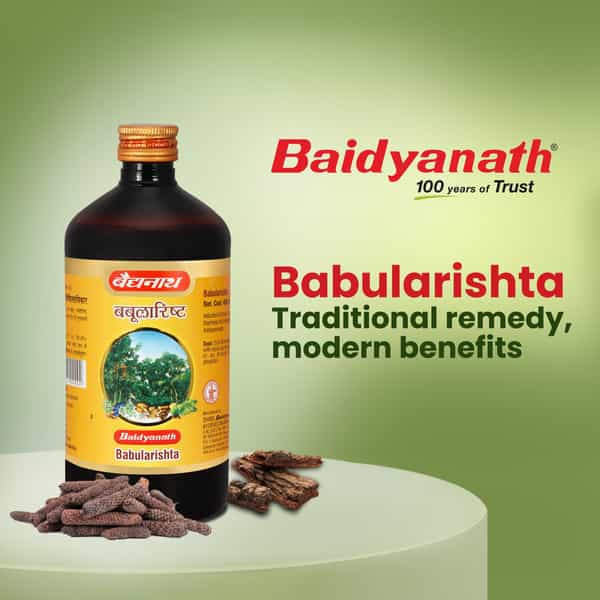 Baidyanath Ayurved Babularisht 450Ml | Digestive & Reproductive Tonic