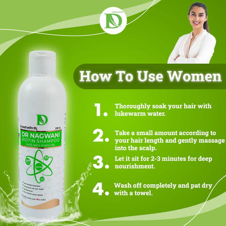 Dr Nagwani Biotin Shampoo 200 Ml