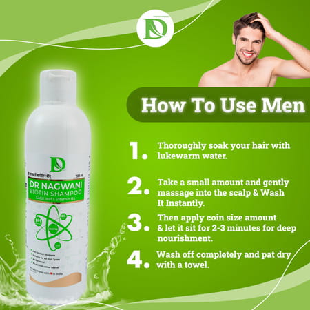 Dr Nagwani Biotin Shampoo 200 Ml