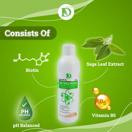 Dr Nagwani Biotin Shampoo 200 Ml