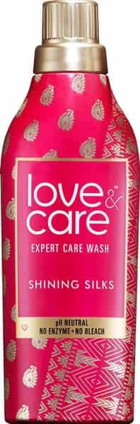 Love & Care Shining Silks Expert Care Wash Liquid Detergent - 500Ml