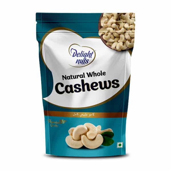 Delight Nuts Natural Whole Cashews 200Gm