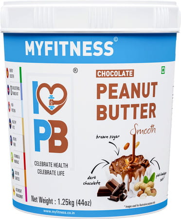 Myfitness Peanut Butter Chocolate Smooth 1250g Jar