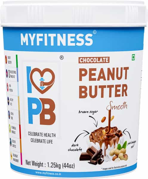 Myfitness Peanut Butter Chocolate Smooth 1250G Jar