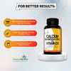 Simply Herbal Calcium Magnesium Zinc Supplement Tablets - 120