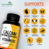Simply Herbal Calcium Magnesium Zinc Supplement Tablets - 120
