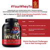 Optimum Nutrition (On) Gold Standard 100% Whey Protein Double Rich Chocolate Flavour 2.27kg Powder