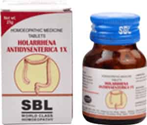 Sbl Holarrhena Antidysenterica Tablet 1 X 25gm Pack Of 2