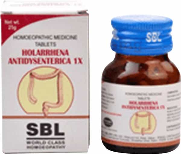 Sbl Holarrhena Antidysenterica Tablet 1 X 25Gm Pack Of 2