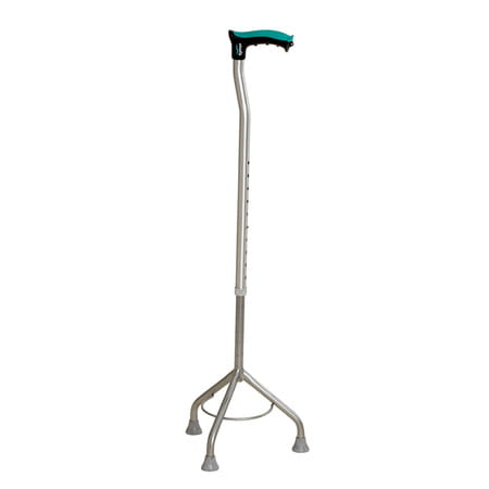 Tynor Walking Stick Tripod Silver Universal Size 1 Unit