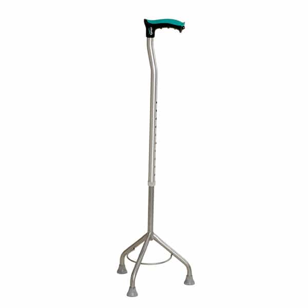 Tynor Walking Stick Tripod Silver Universal Size 1 Unit