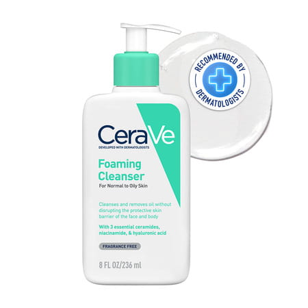 Cerave | Foaming Cleanser | For Normal To Oily Skin 236 Ml