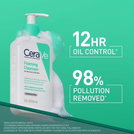 Cerave | Foaming Cleanser | For Normal To Oily Skin 236 Ml