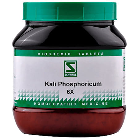 Dr. Willmar Schwabe India Kali Phosphoricum Biochemic Tablet 6x 550 No'S