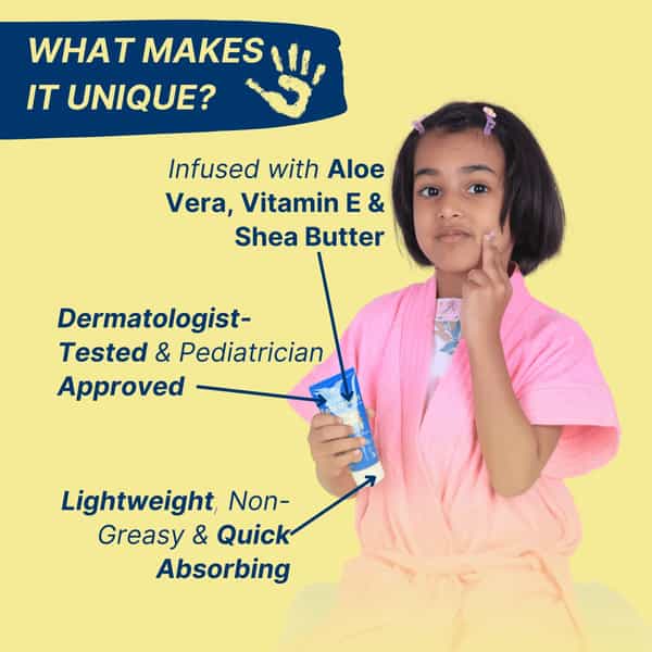 Healthbest Kids Face Cream Spf 15 Suitable For All Skin Type Watermelon Flavor - 50Ml