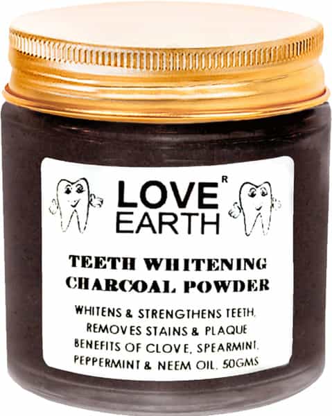 Love Earth Charcoal Teeth Whitening Powder