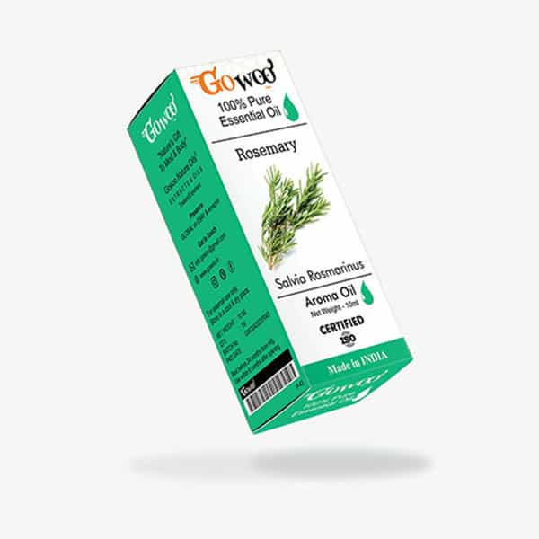 Pack Of 2 Rosemary Essential Oil & Almond Carrier Oil - 100% Pure & Natural Oil