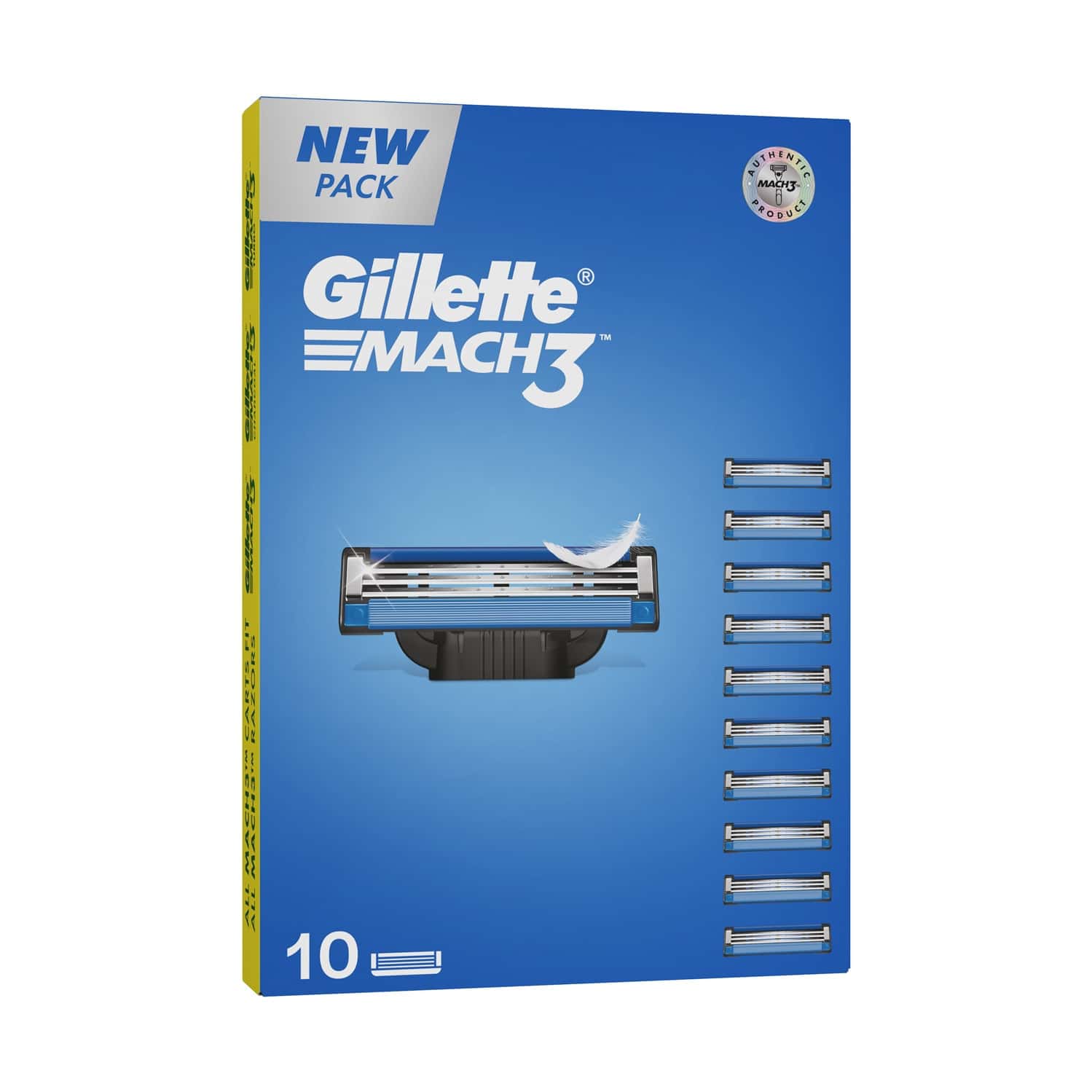 Gillette Mach 3 Shaving Blades Pack Of 10
