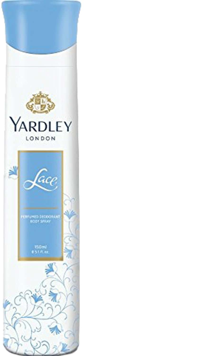 Yardley London Lace Perfumed Deo For Women - 150 Ml