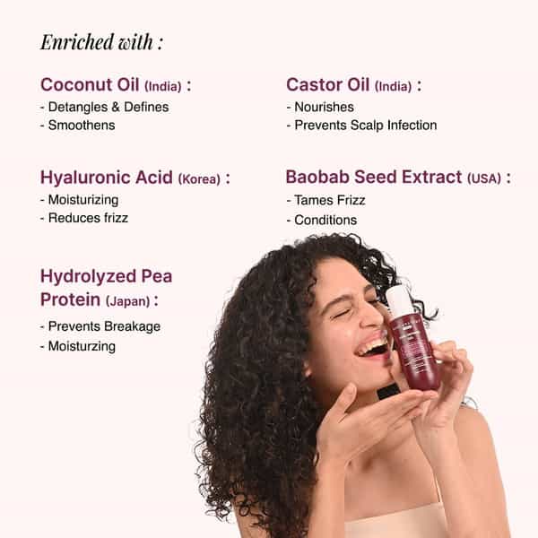Bare Anatomy Curl Defining Gel | For Well Defined Shiny Curls | 140 Ml