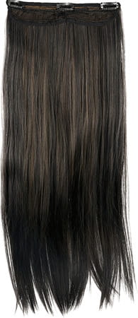 Streak Street Clip-in 18" Mix Brown Straight Hair Extensions