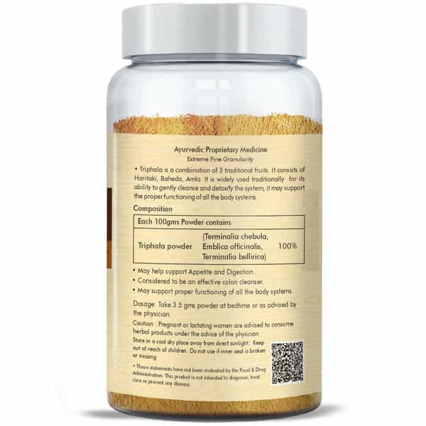Herbal Hills Triphala Powder 100 Gm