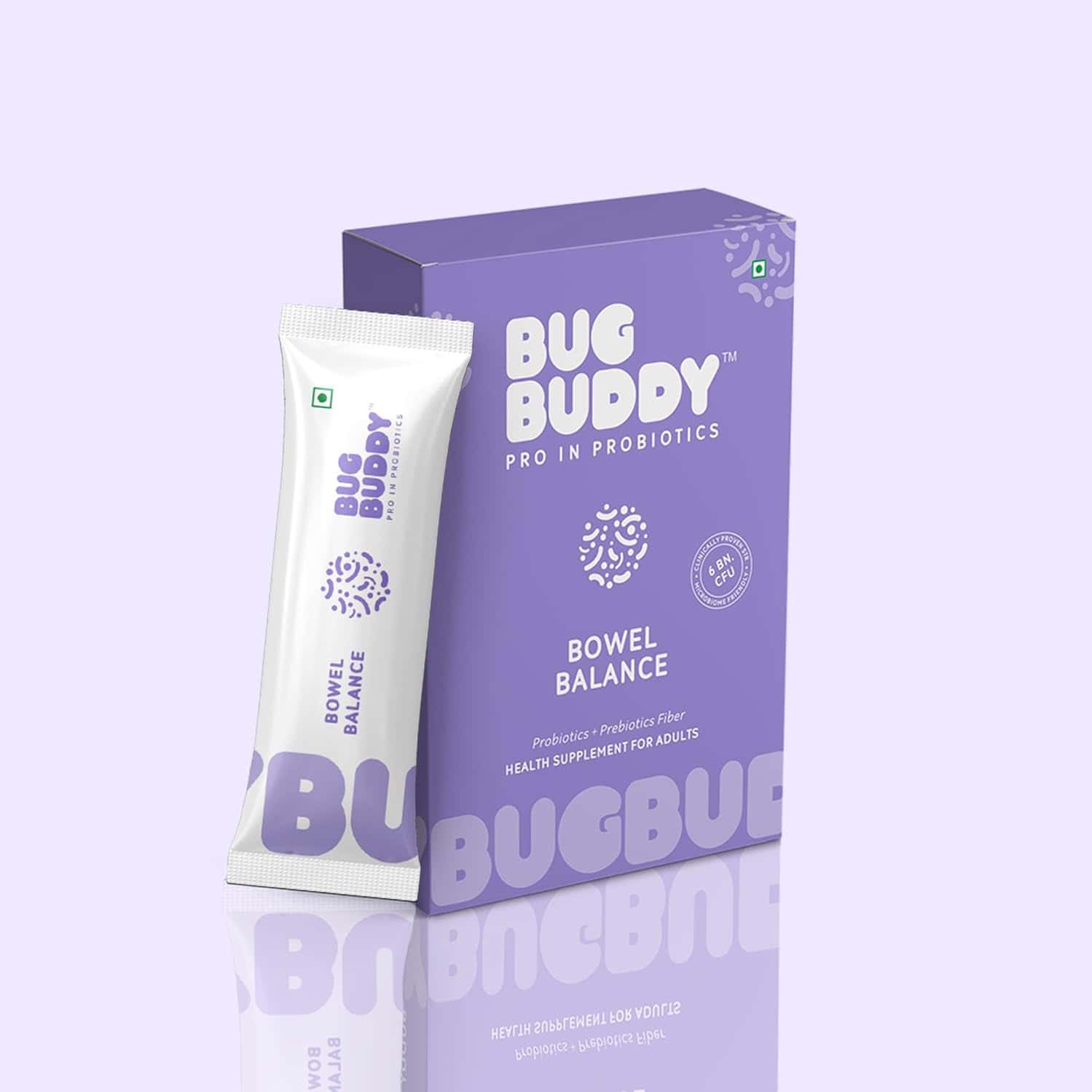 Bug Buddy Bowel Balance | Digestive Health Supplement | 15 Days Pack