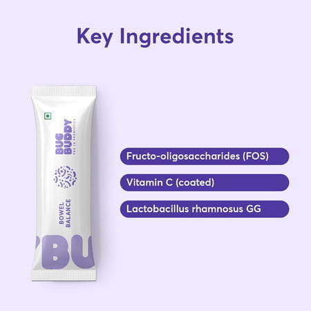 Bug Buddy Bowel Balance | Digestive Health Supplement | 15 Days Pack