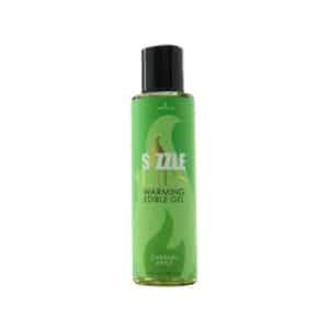Sensuva Sizzle Lips Warming Edible Gel - Caramel Apple - 125 Ml