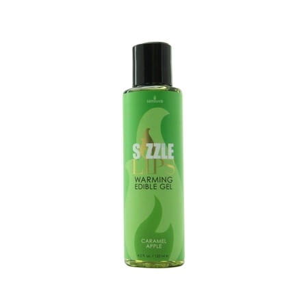 Sensuva Sizzle Lips Warming Edible Gel - Caramel Apple - 125 Ml