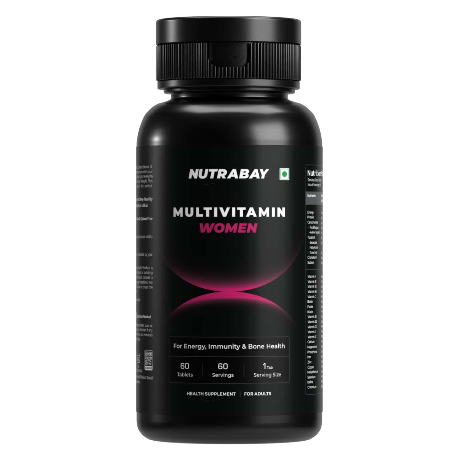 Nutrabay Pro Active Multivitamin For Women - 60 Tabs