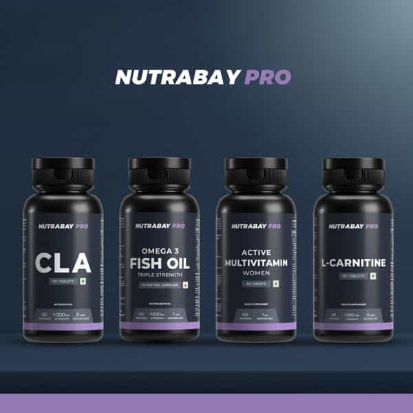 Nutrabay Pro Active Multivitamin For Women - 60 Tabs