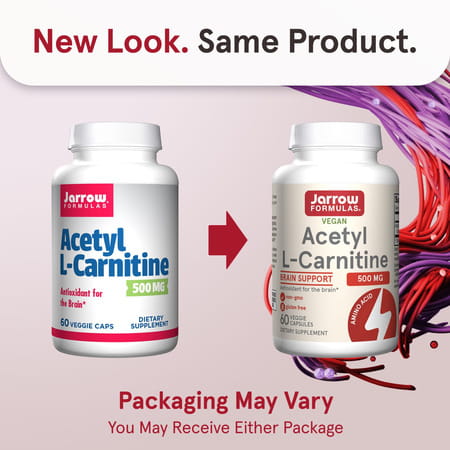 Jarrow Formulas Acetyl L-Carnitine | 60 Capsules