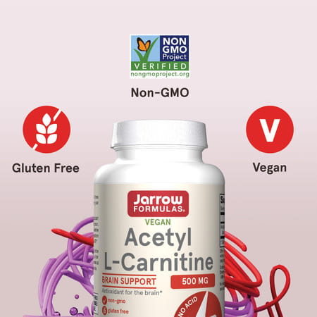 Jarrow Formulas Acetyl L-Carnitine | 60 Capsules
