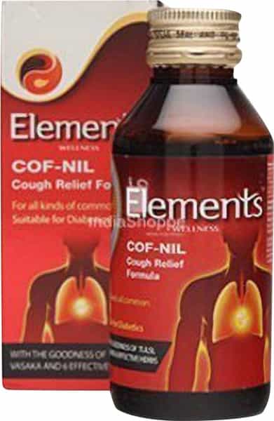 Elements Wellness Cof Nil Cough Relief Formula 100 Ml