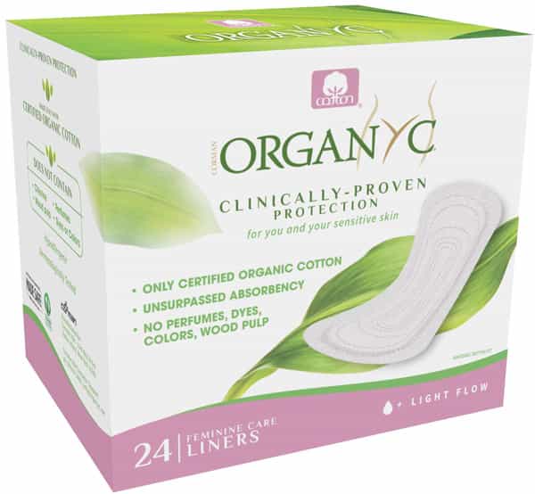 Organyc Pantyliners Ultra Thin Light Flow 24