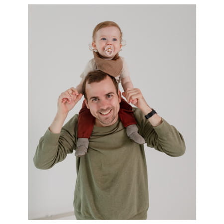 Bibs Colour Latex Size 1 Blush - 0+ Months