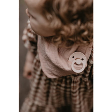 Bibs Colour Latex Size 1 Blush - 0+ Months