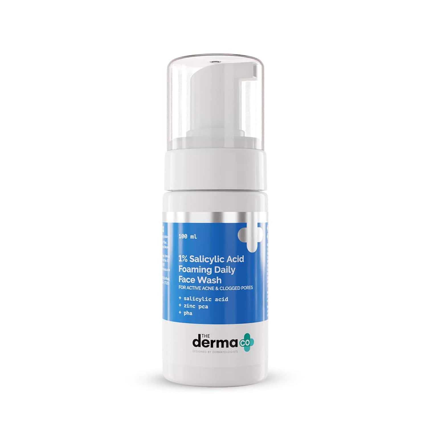 The Derma Co 1% Salicylic Acid Foaming Daily Face Wash 100ml
